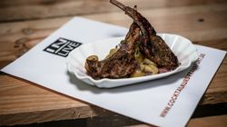 Lammkeule auf Gnocci im Cocktail-Tasting in der Cocktailschule Frankfurt